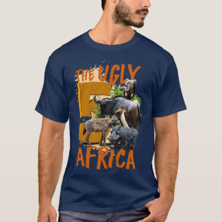 Africas UGLY Five Animals T-Shirt