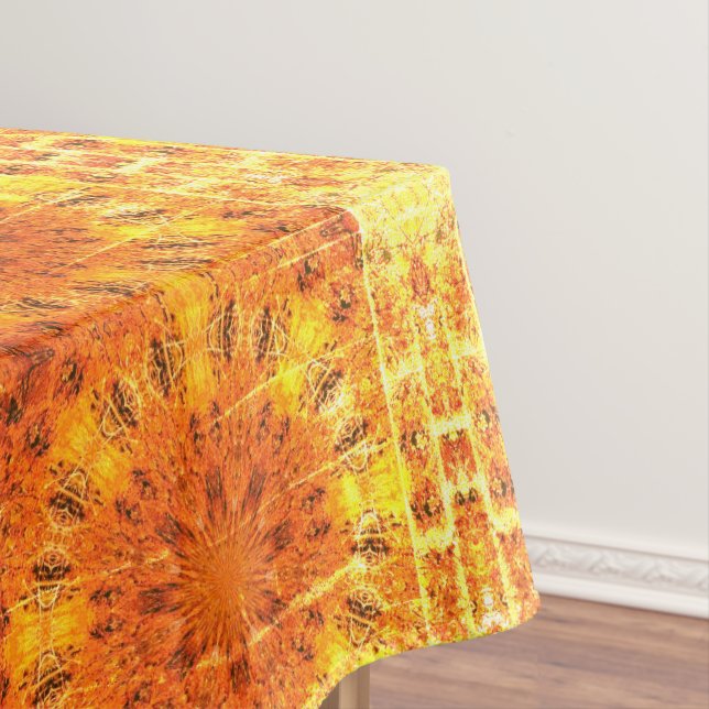 Africian Sunrise Tablecloth (In Situ)