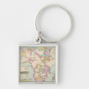 Afrika - Atlas Map of Africa Key Ring