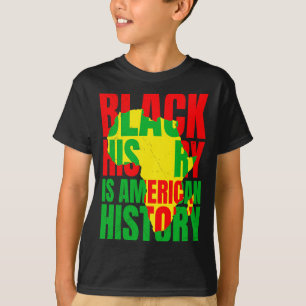 Afrika Black History American History Usa African T-Shirt