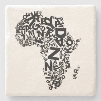 Afrika (German) Stone Coaster