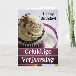 Afrikaans birthday card : gelukkige verjaarsdag