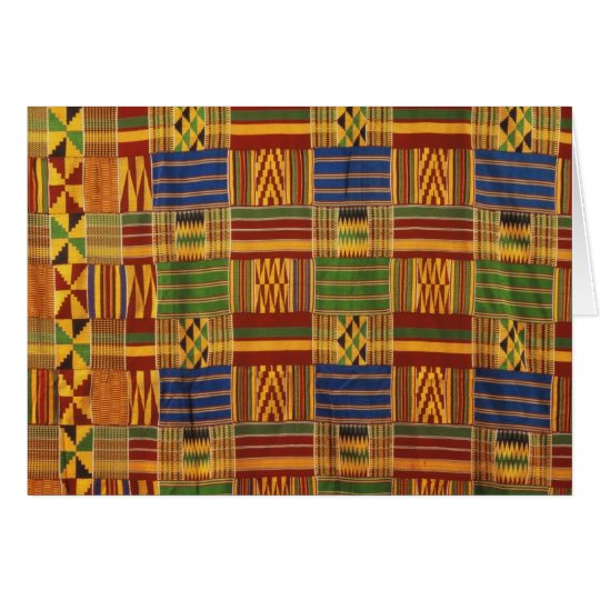 AfriMex Urbano Kente Card