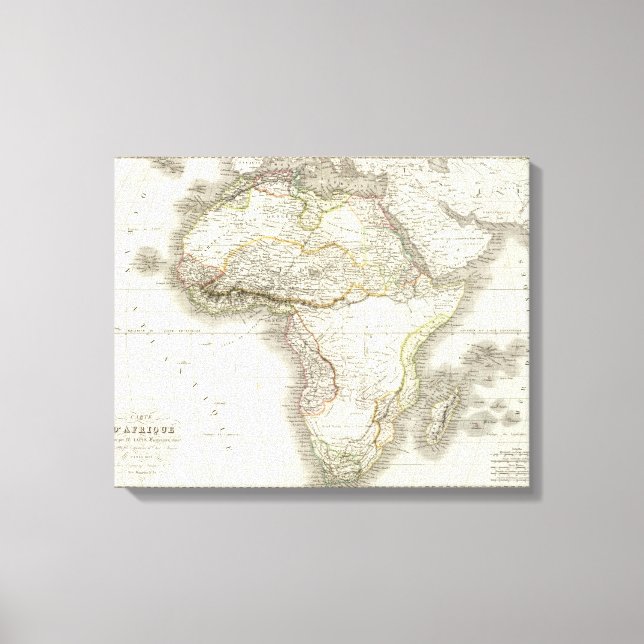 Afrique - Africa Canvas Print (Front)