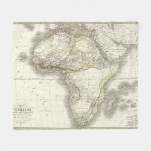 Afrique - Africa Fleece Blanket