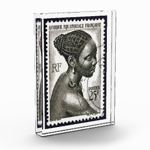 Afrique art travel French Francaise “postage sta Photo Block
