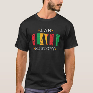 Afro African Black History Month Melanin Teacher B T-Shirt
