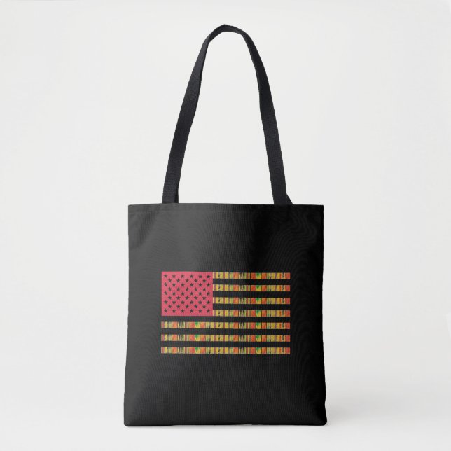 Afro-American Tote Bag (Front)