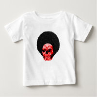 Afro Black Red Skull Example The MUSEUM Zazzle Gif