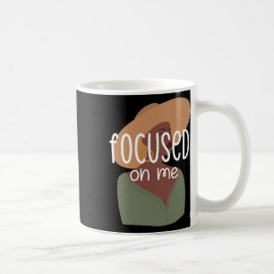 Afro Black Women Melanin Girl Magic Afro Brown Sug Coffee Mug