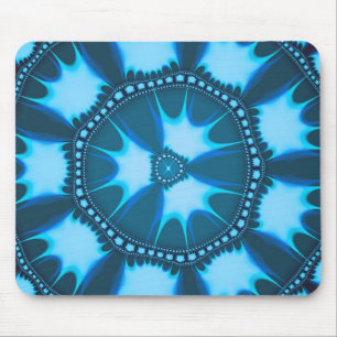 Afro Blue Bliss Mouse Mat