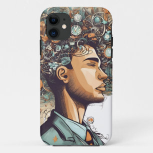 Afro Boho Queen – Colorful Artistic iPhone 11 Case