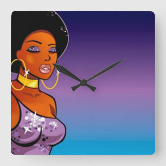 Afro-centric Wall Clock