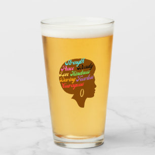 Afro Design Glass