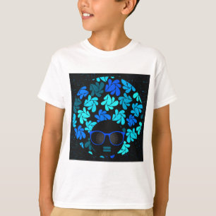 Afro Diva Blue T-Shirt