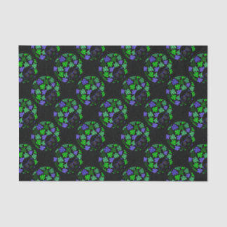 Afro Diva Green & Blue Tissue Paper