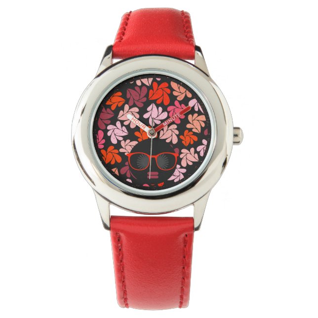 Afro Diva Red Watch (Front)
