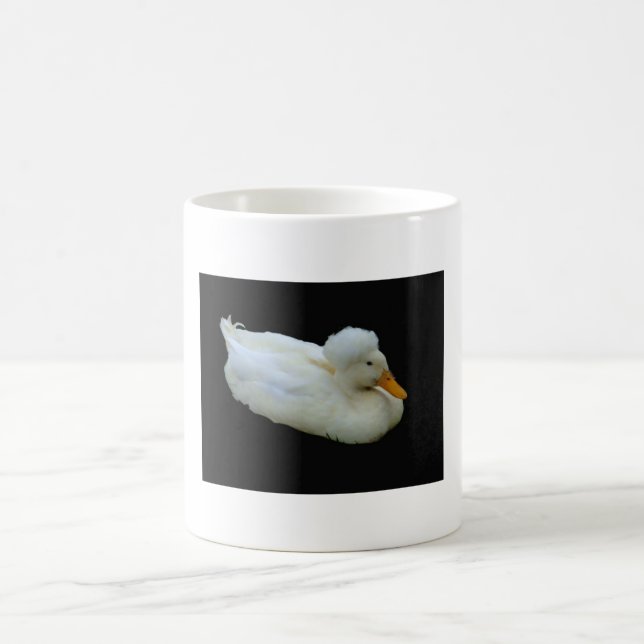 afro-duck, AFRO, Duck Coffee Mug (Center)