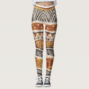 Afro Eccentric ImaBossClothing  Leggings