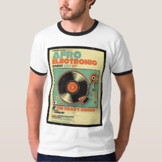Afro Electronic Style T-Shirt