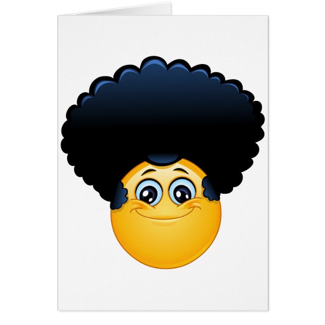 afro emoji (Front)