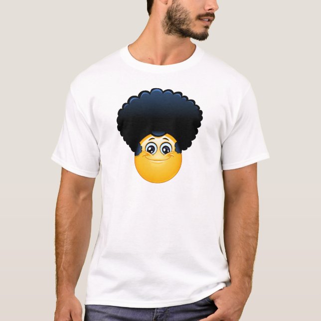 afro emoji T-Shirt (Front)