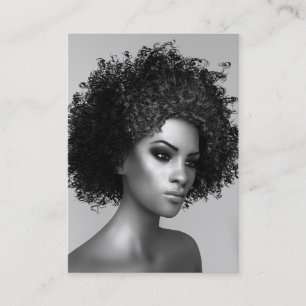 Afro Fashion Elegant Business Card