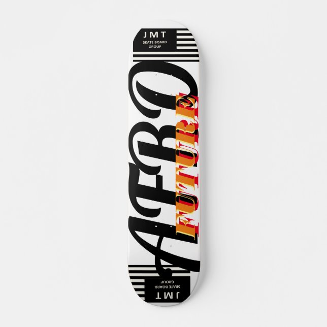 AFRO FUTURE   JMT 7 3/4" Skateboard Deck (Front)