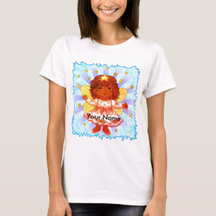 Afro Girl Fairy  T-Shirt