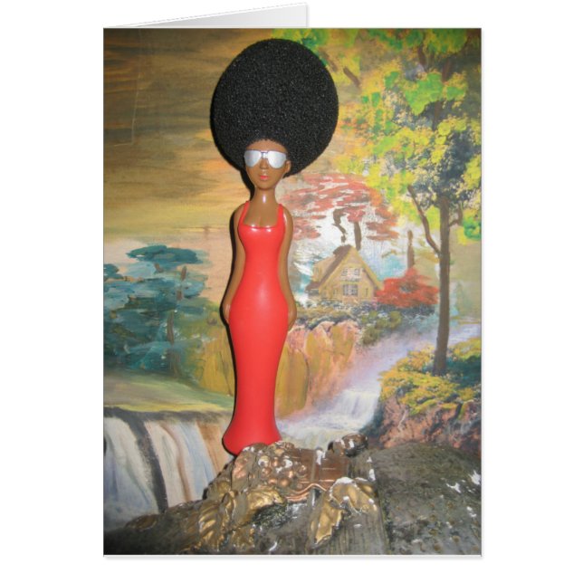 Afro Glam: A Timeless Beauty (Front)