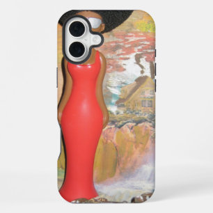 Afro Glam: A Timeless Beauty iPhone 16 Plus Case