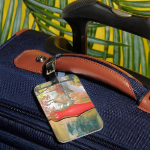 Afro Glam: A Timeless Beauty Luggage Tag