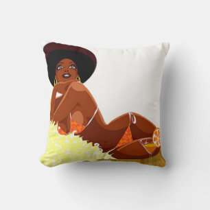 Afro Goddess Pillow