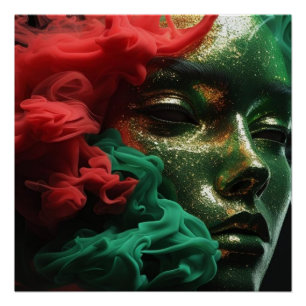 Afro Goddess Poster