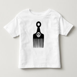 Afro Hair Peace Toddler T-Shirt