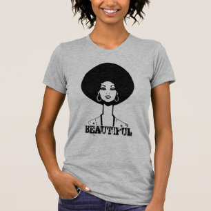 AFRO LADY BEAUTIFUL T-Shirt