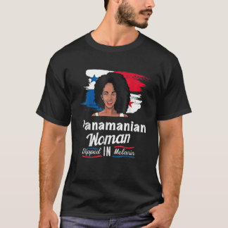 afro latina panama   women dipped in melanin Black T-Shirt