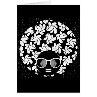 Afro Love Black & White