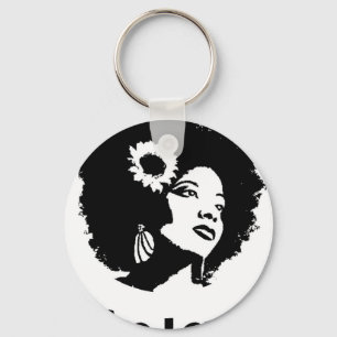 Afro Love Key Ring