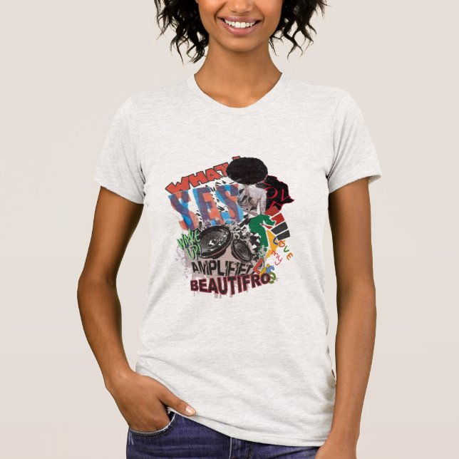 afro mess T-Shirt (Front)