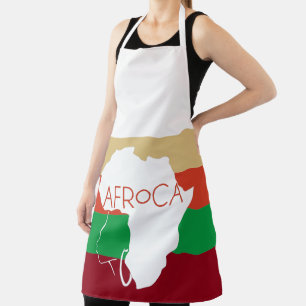 Afro Natural Black Hair Apron