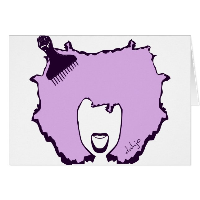 Afro Pick (Front Horizontal)