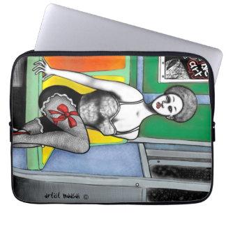 Afro-Pin Up Laptop Sleeve