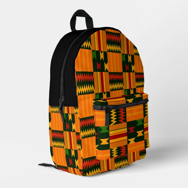 Afro Pop Kente Basics Cut and Sew Bag (Back Corner Left)