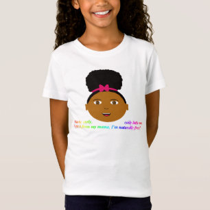 Afro puff t-shirt
