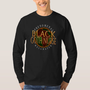 Afro Punk Clothing for African American Goths T-Shirt