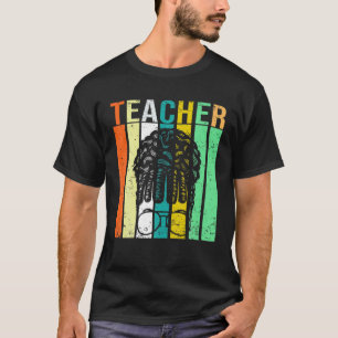 Afro Retro Black History Month - Vintage Black Wom T-Shirt