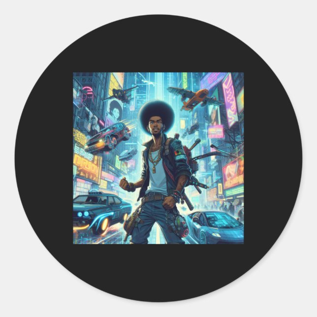 Afro Revolution #5 Sticker  (Front)