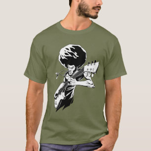 Afro rock guitarist T-Shirt