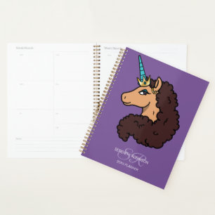 Afro Unicorn   Divine Planner